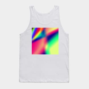 red blue green abstract texture background Tank Top